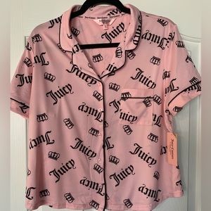 🌸JUICY COUTURE PAJAMA TOP